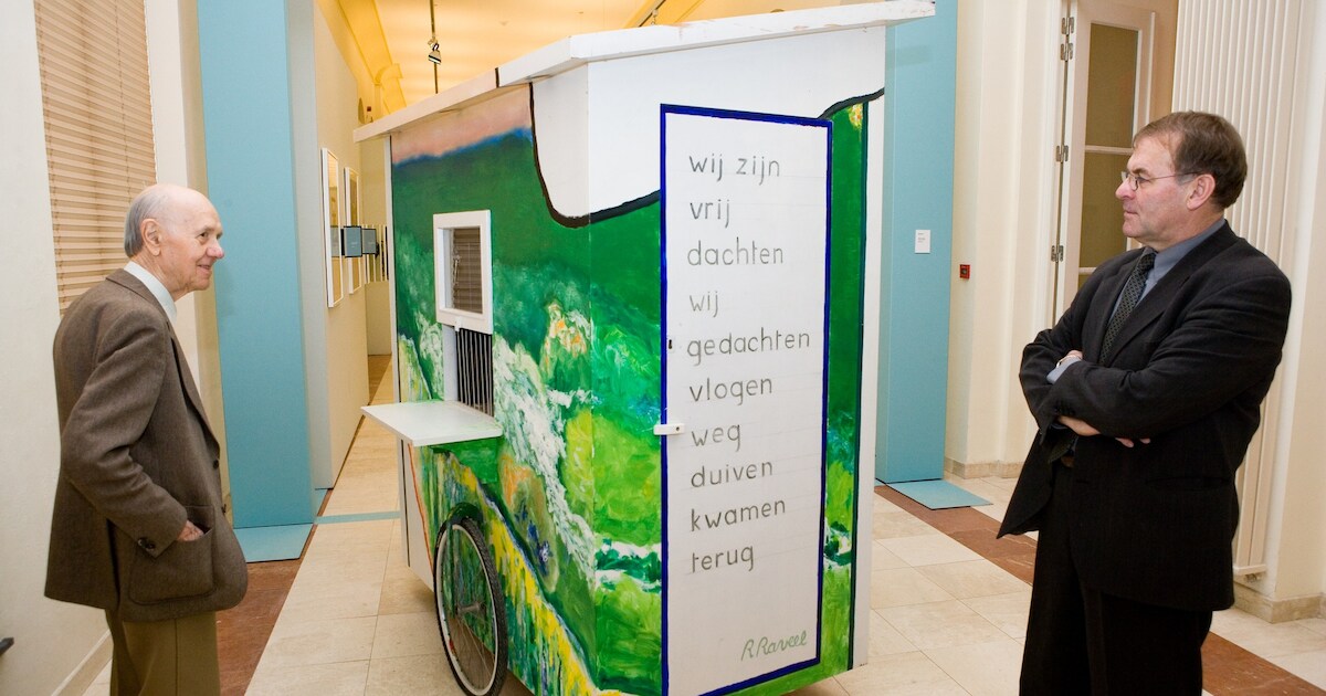 Roger Raveelmuseum opent rouwregister voor Luc Levrau | Zulte | HLN.be