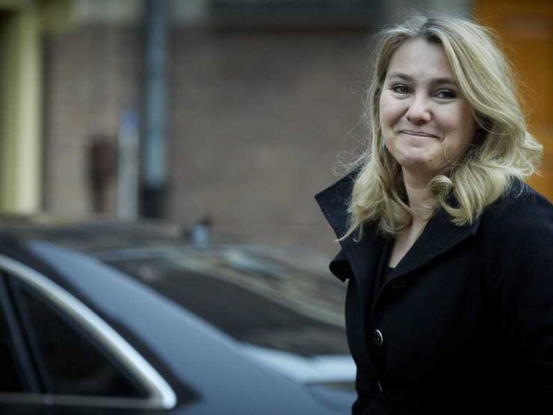 De Nederlandse minister van Infrastructuur en Milieu Melanie Schultz van Haegen.