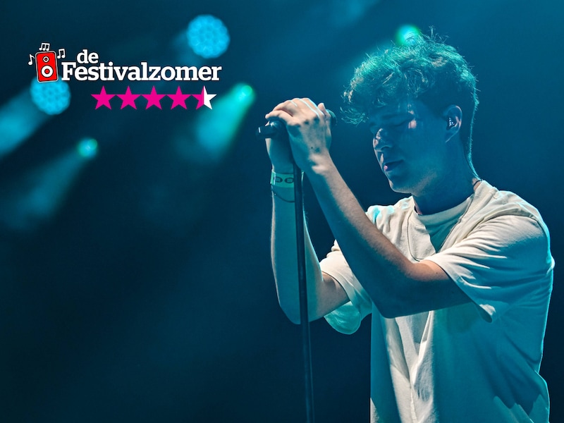 RECENSIE. Een dijk van een stem en Happy Birthday voor jarige fan: Berre verovert harten op Rock Werchter