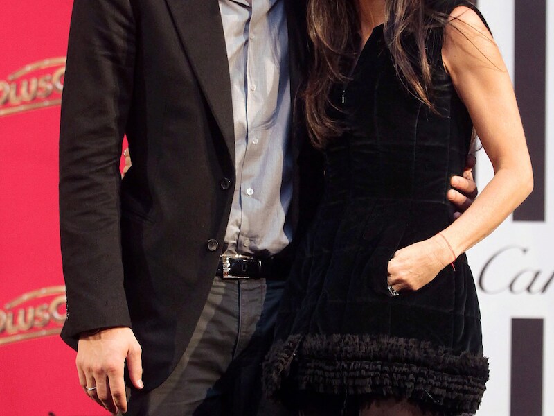 Ashton en Demi in oktober 2010.