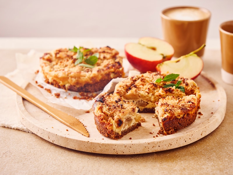 Appels zijn de fruitsoort van de herfst: laat je verrassen door deze appelcheesecake 