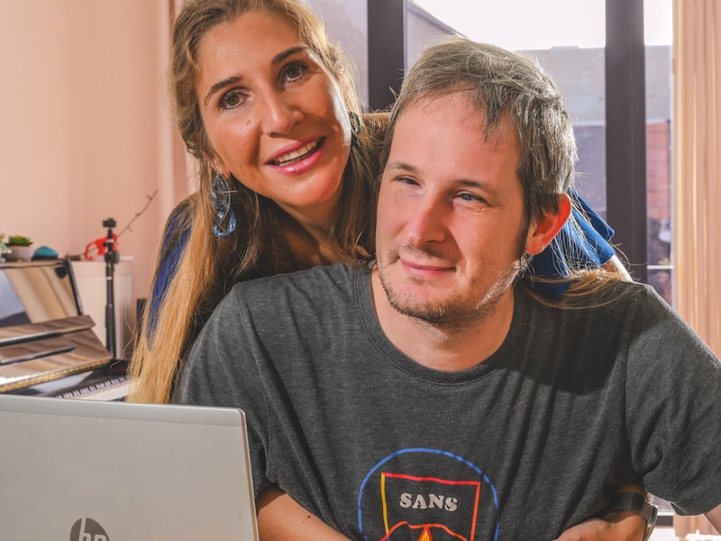 Daan en Daisy zijn allebei blind.