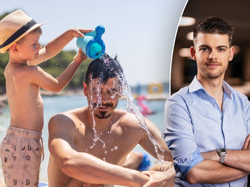 HLN-wetenschapsexpert Martijn Peters over de hoge temperatuur van de Middelandse Zee. 