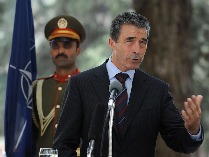 Secretaris-generaal van de NAVO Anders Fogh Rasmussen.