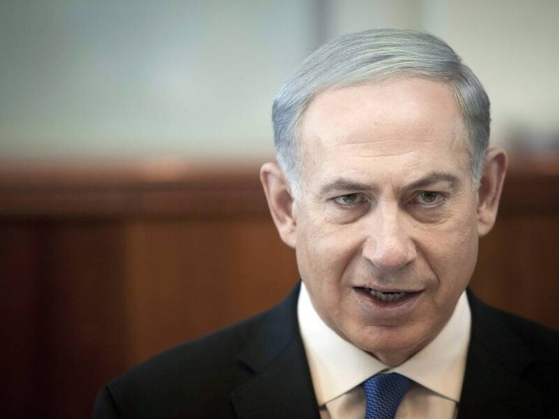 De Israëlische premier Benjamin Netanyahu.