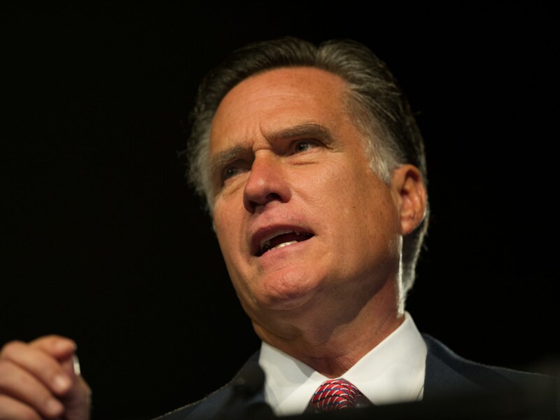 Amerikaans presidentskandidaat Mitt Romney.