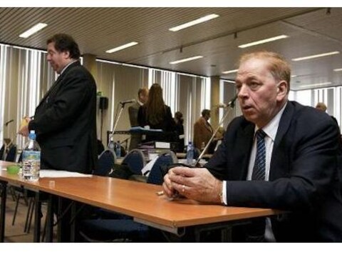 Jo Lernout (rechts) hier naast medebeklaagde Nico Willaert (Archieffoto)
