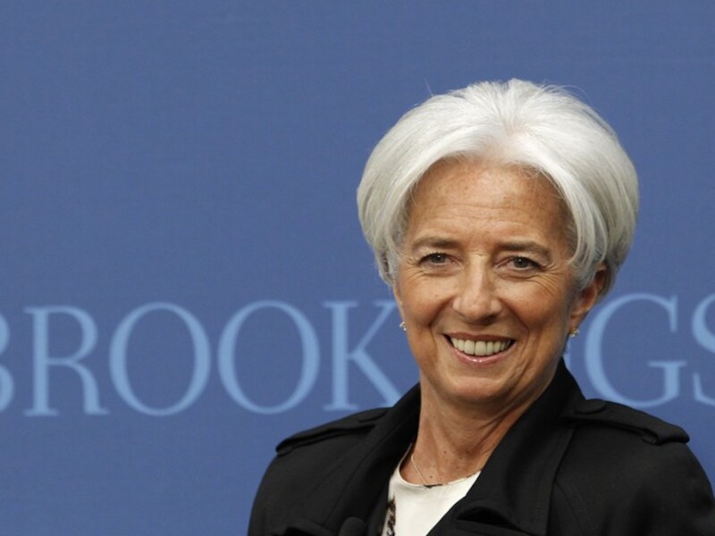IMF-topvrouw Christine Lagarde.
