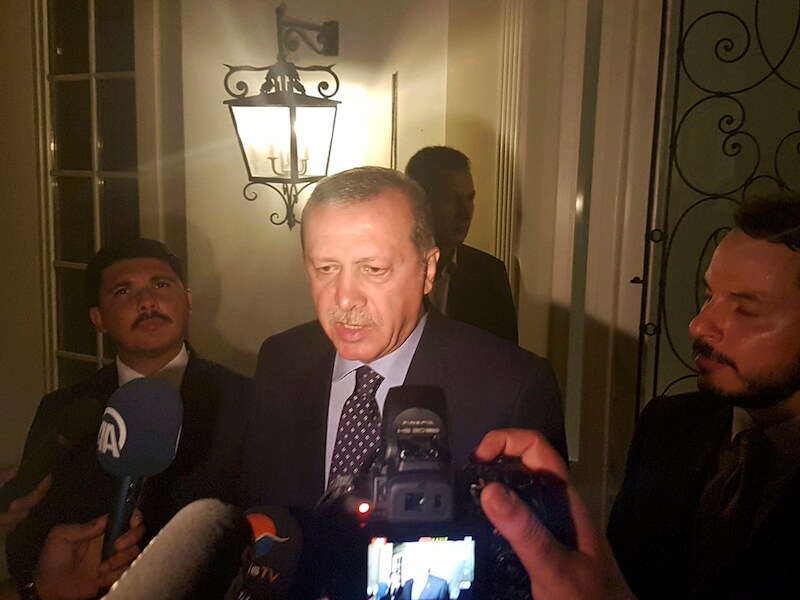 Turks president Erdogan.