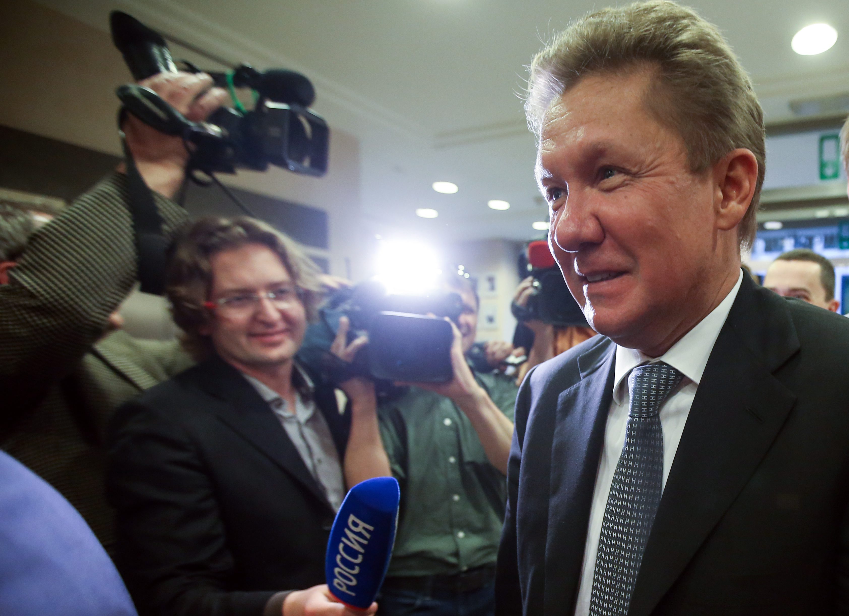 Directeur van Gazprom Alexej Miller.