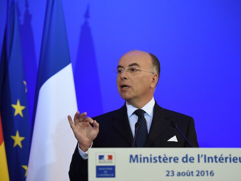 Frans binnenlandminister Bernard Cazeneuve.