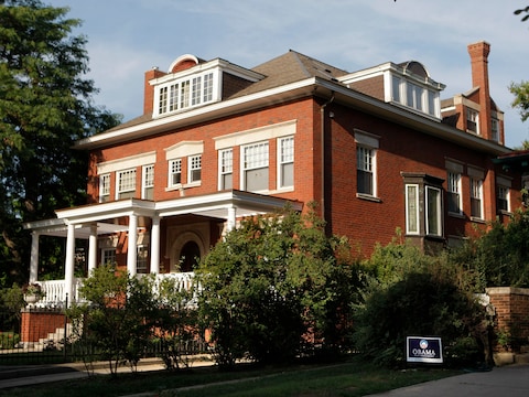 Het huis van de Obama's in Chicago