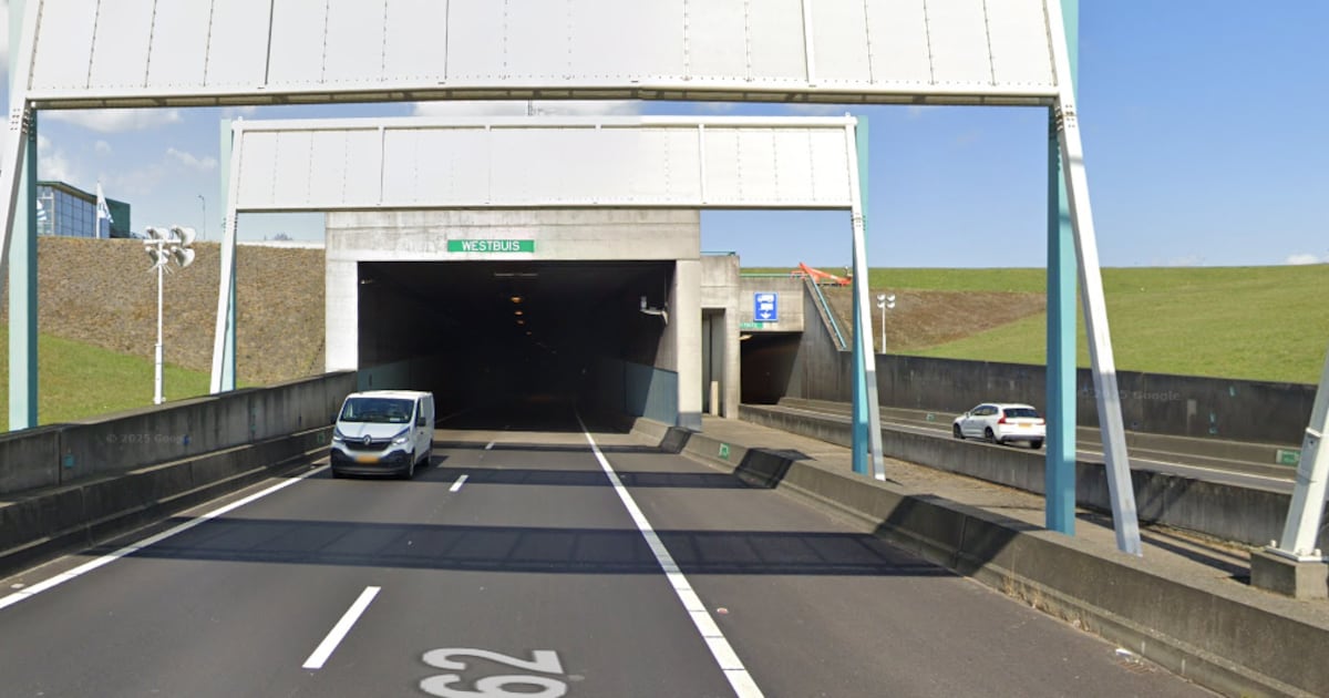 Blokrijden door één koker Westerscheldetunnel moet verkeerschaos in regio voorkomen