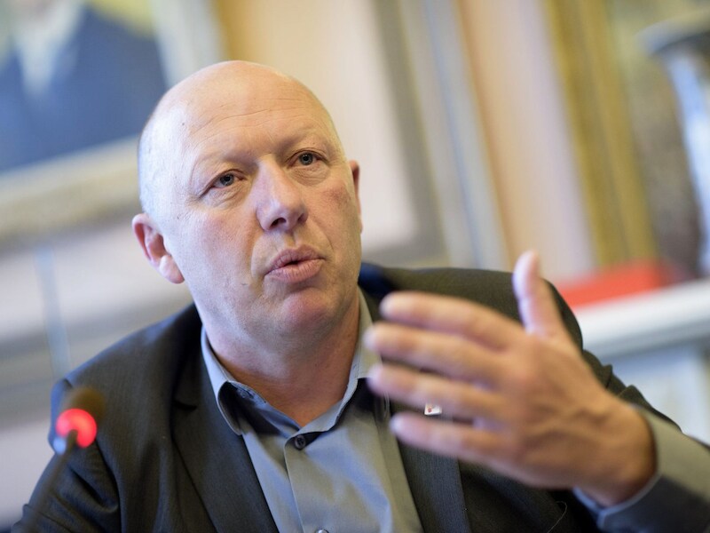 Hans Bonte, burgemeester van Vilvoorde.