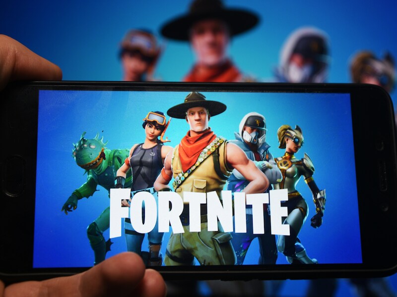 Het videospel Fortnite