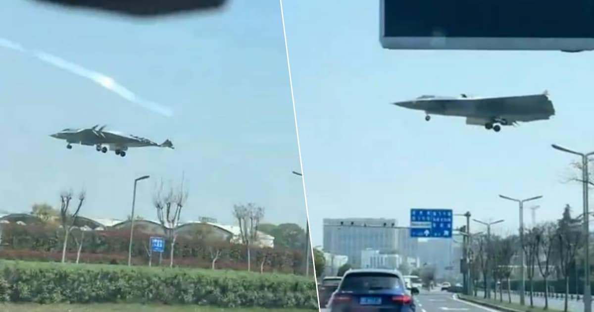 KIJK. Geheimzinnige Chinese straaljager zonder staart en met drie motoren zet militaire luchtvaartwe
