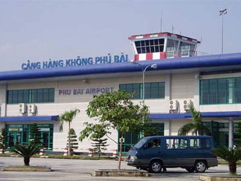 De Phu Bai-luchthaven nabij Hue.
