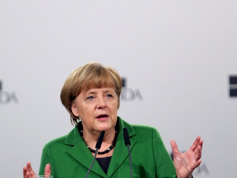 Bondskanselier Angela Merkel.