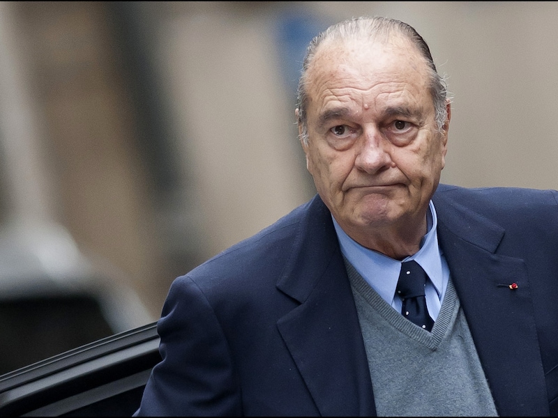 Jacques Chirac, gewezen president van Frankrijk.