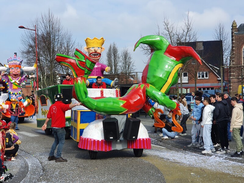 De Halfvastenstoet in Rijkevorsel.