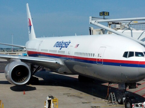Een passagier fotografeerde net voor het inchecken in Schiphol het Malaysia Airlines-toestel. Enkele uren later werd het toestel boven Oost-Oekraïne - hoogstwaarschijnlijk - uit de lucht geschoten.