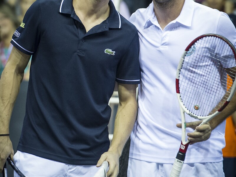 David Goffin en Steve Darcis.