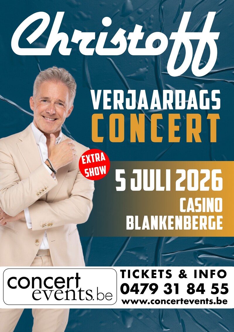 Christoff geeft extra verjaardagsconcert op 5 juli in Casino ...