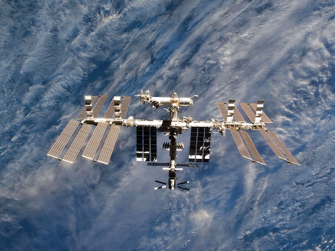 Het Internationaal Ruimtestation ISS (archiefbeeld).