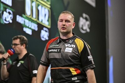 Geen Van den Bergh op Flanders Darts Trophy: hij verliest in tweede kwalificatieronde
