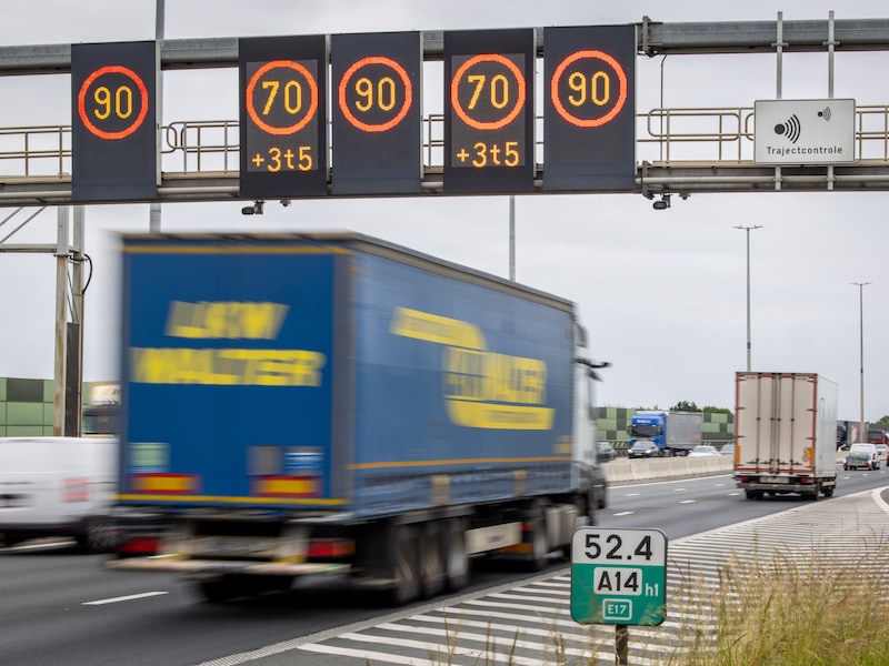 Illustratiebeeld van de E17 in Gentbrugge 