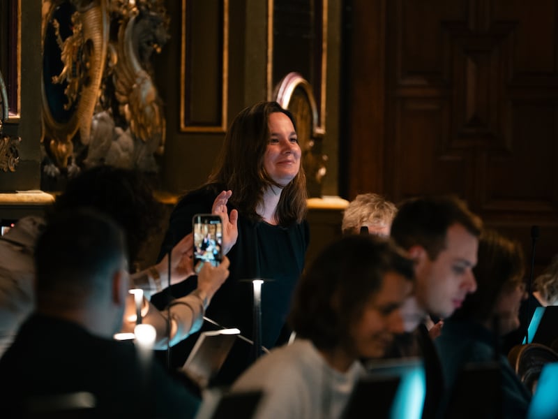 Janneke Ronse (44) legde maandagavond de eed af voor PVDA.