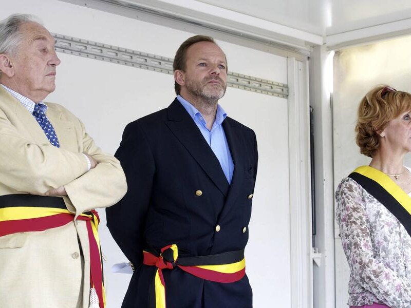 Francois Van Hoobrouck, Damien Thiéry en Veronique Caprasse.
