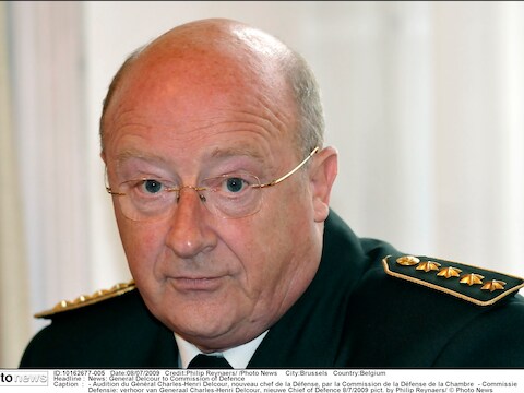 Defensiechef Charles-Henri Delcour.