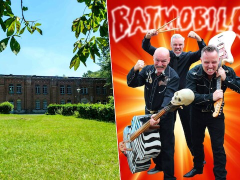 Van jong lokaal talent tot Batmobile: zaterdag klinken twaalf uur lang gitaren tussen de dikke muren van Fort II.
