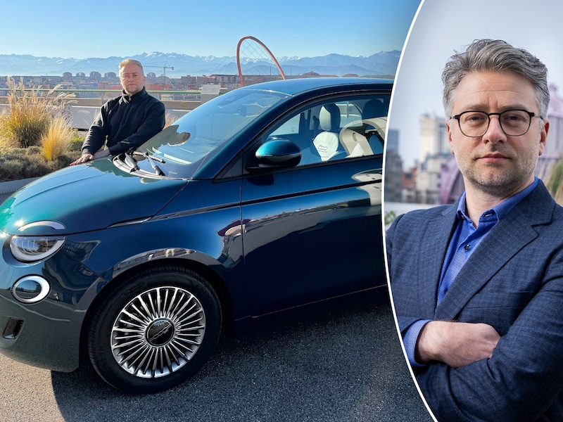Brecht Vanhaelewyn legt uit hoe de autoconstructeurs met wagens als de Fiat 500-hybride een nieuwe weg inslaan