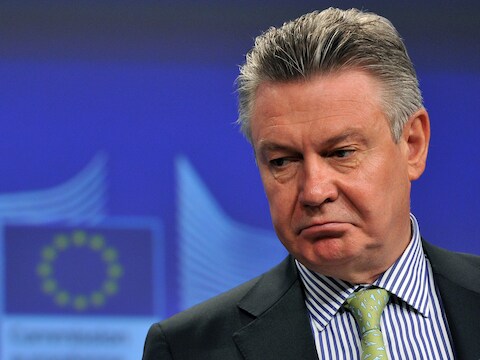 Europees commissaris voor Handel Karel De Gucht.