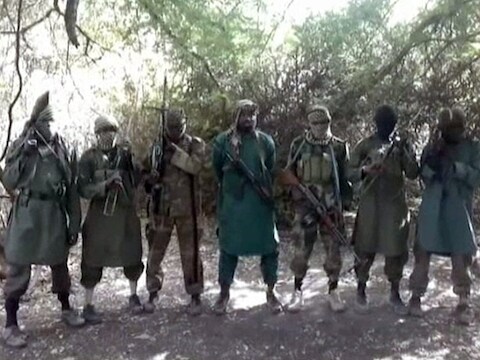 Strijders van terreurgroep Boko Haram.