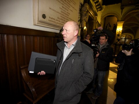De Vilvoordse burgemeester Hans Bonte (sp.a).