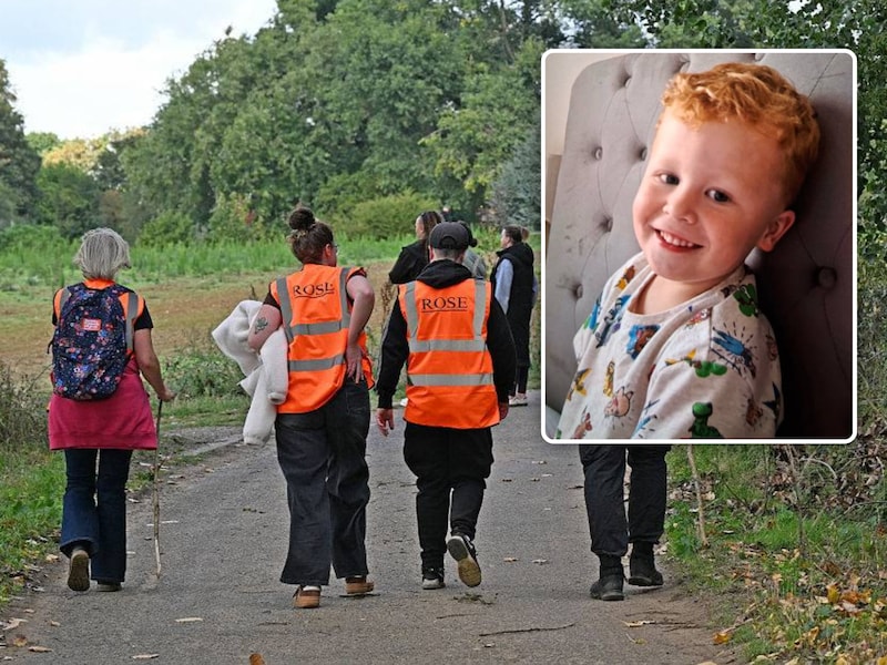 Noah Woods (3) werd het laatst gezien in de speeltuin.
