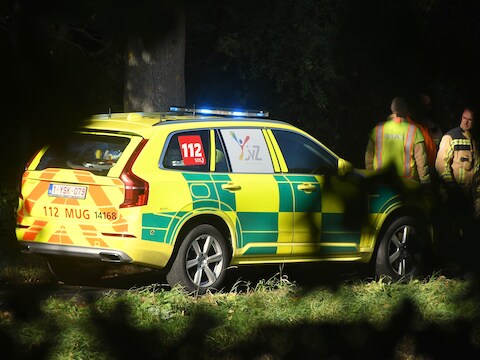 De MUG-wagen van het Jan Ypermanziekenhuis in Ieper kwam ter plaatse in Proven