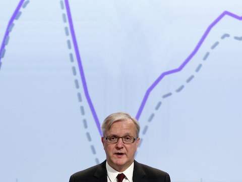 Eurocommissaris voor Economische en Monetaire Zaken Olli Rehn.