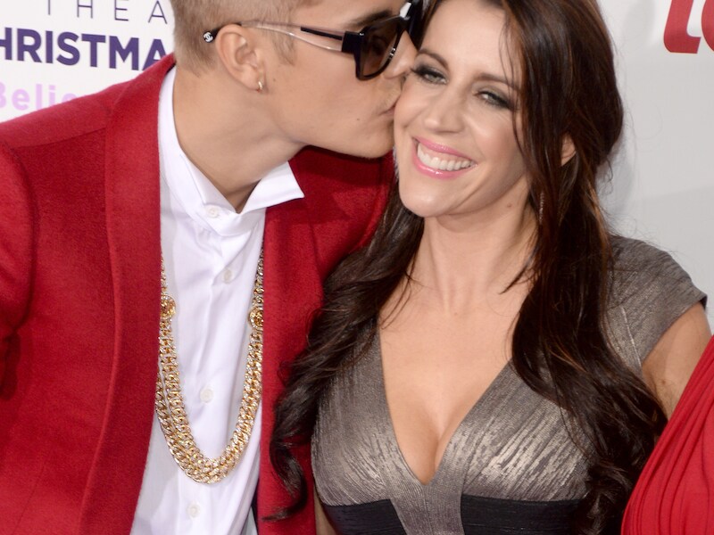 Justin Bieber en zijn mama, Pattie Mallette.