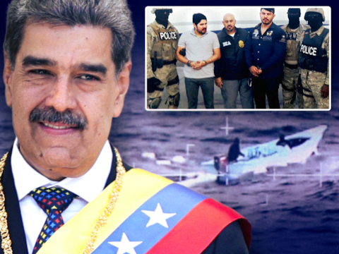 De Venezolaanse president Nicolás Maduro Moros en de arrestatie van zijn zogenaamde narco-neefjes.