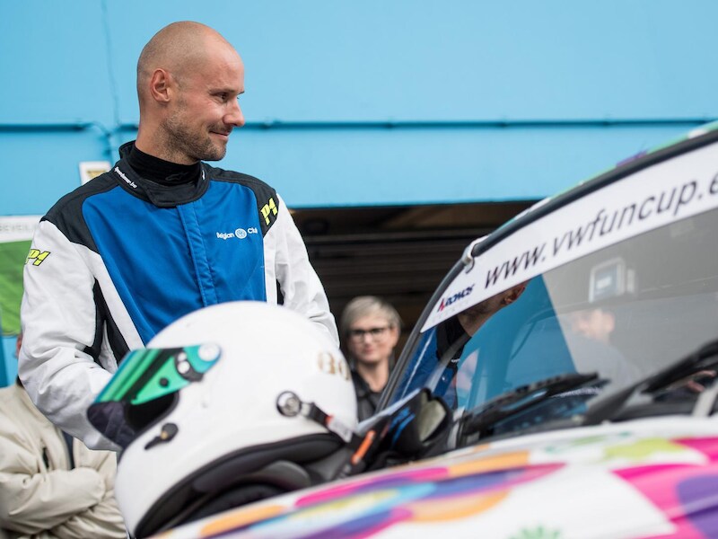 Tom Boonen behaalt racelicentie op circuit van Zolder