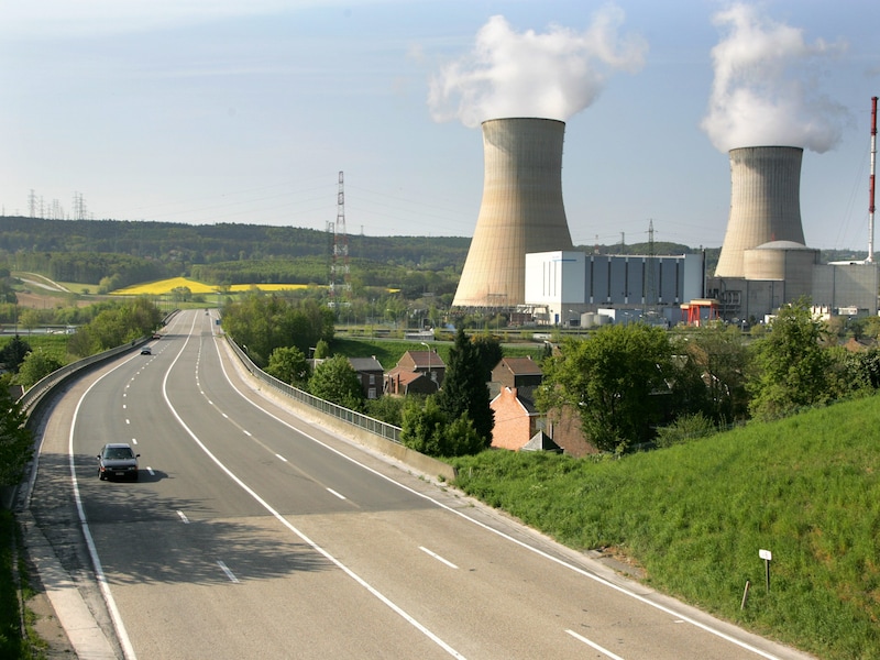 De kerncentrale in Tihange.