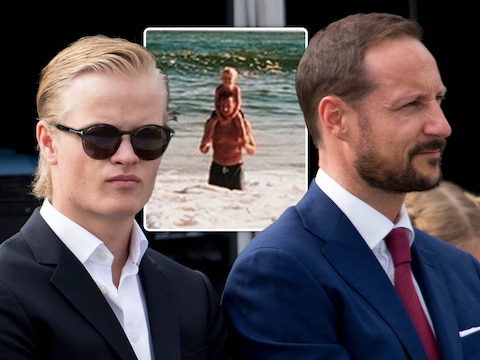 Marius Borg Høiby en kroonprins Haakon.