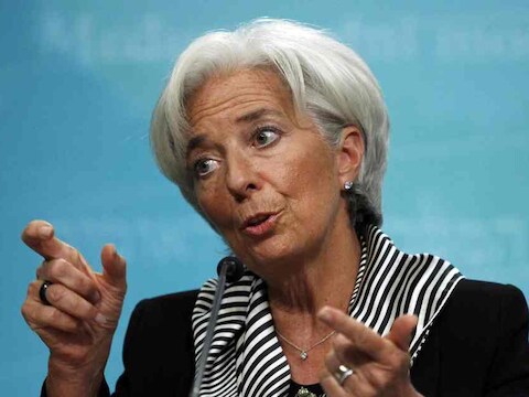 Christine Lagarde.