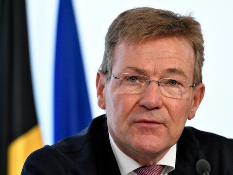 Minister van Financiën Johan Van Overtveldt.