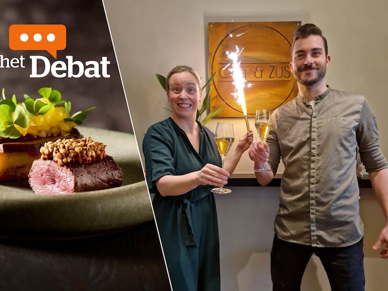 Gerechten zijn er als schilderijtjes., Bodien en Branko Hoste tikken op de overwinning.
