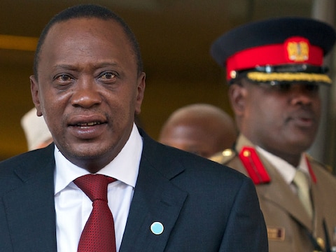 Uhury Kenyatta.